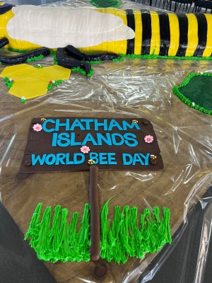 Go Wild bee cake